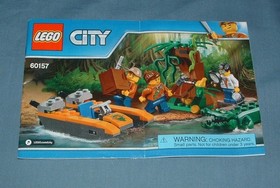 TOWN: CITY, JUNGLE STARTER SET 60157 - LEGO - 2017 - USED