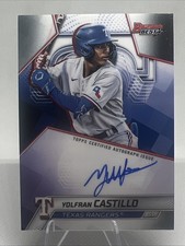 2025 Bowman's Best Yolfran Castillo AUTO Rangers Prospect #B25-YC