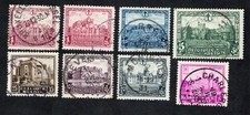 Belgium 1930 stamps Mi#291-97 used CV=82$