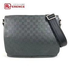Louis Vuitton N41284 Damier Infini District Mm Messenger Bag Flap