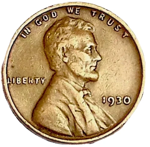 🔥 1930 P Lincoln Wheat Cent Good - Very Good (G-VG) Condition Copper Penny 1c