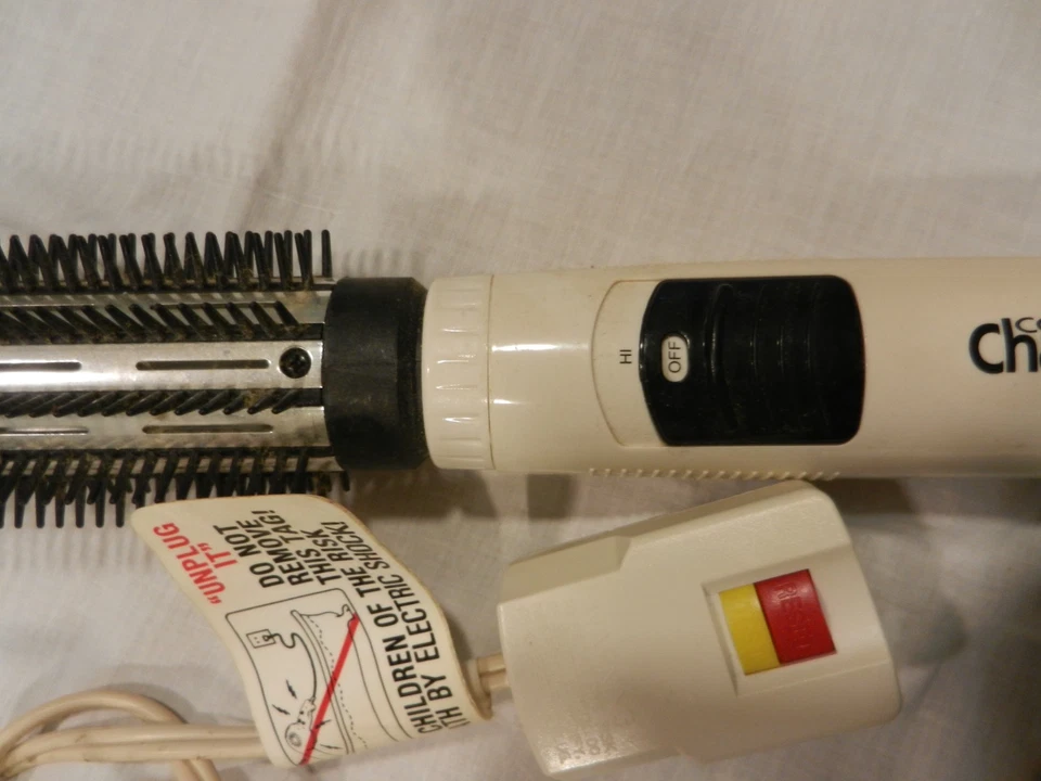 "Cepillo rizador de barril grande de 3"" vintage Conair Champion Big Shot modelo SC125N" Foto 2 de 3