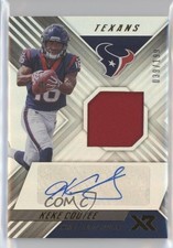 2018 Panini XR Rookie Swatch Auto 39/199 Keke Coutee #RSA28 Auto a8r