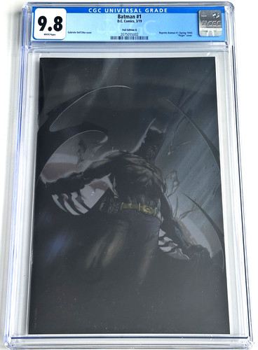 Batman #1 (2019 Reprint) CGC 9.8 W - Dell'Otto Foil Virgin Variant
