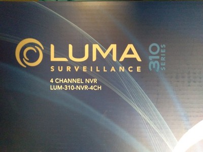 Luma LUM-310-NVR-4CH Video Recorder - NIB