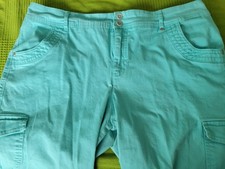 Gloria Vanderbilt All-Around Slimming Effect Bermuda Shorts Green Size 14P