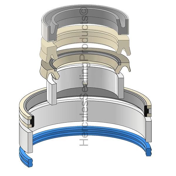 87428628 Loader Lift Cylinder Seal Kit Fits New