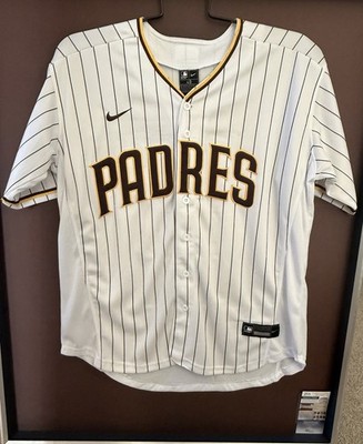 SD PADRES FERNANDO TATIS JR. - NIKE PINSTRIPE FULL JERSEY AUTO