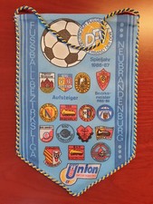 DDR Fussball Bezirksliga Neubrandenburg Wimpel Saisonwimpel 1986/87