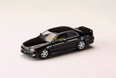 ZD HobbyJapan 1:64 Black Chaser X100 Sedan Sports Model Diecast Metal Car BN
