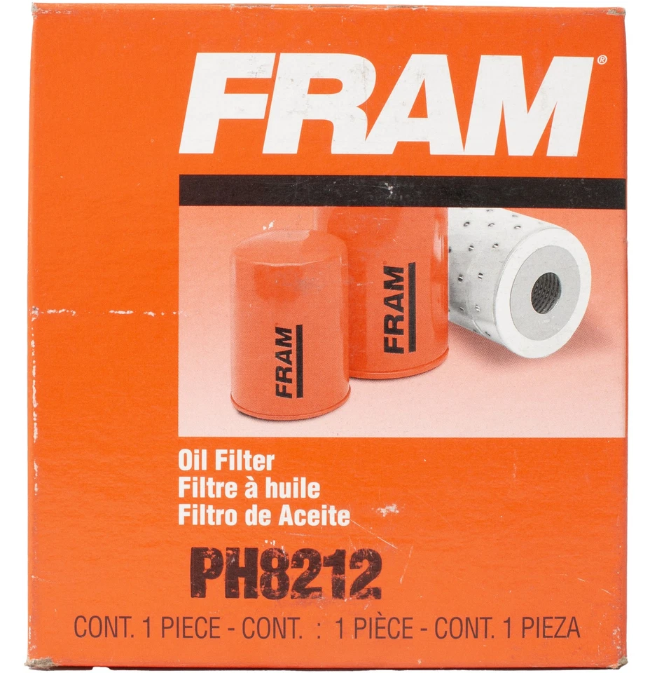 Protector adicional de filtro de aceite de repuesto FRAM para Acura NSX 1991-2005 modelo ID PH8212 Foto 3 de 4