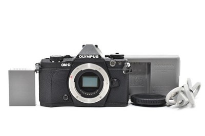 Olympus OM-D E-M5 Mark II schwarz Set funktionstüchtig