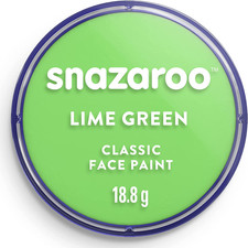 Classic Face and Body Paint, 18.8G Pot, Lime Green