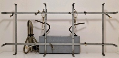 Vintage Genuime Anheuser Busch Beer Transformer On Frame For Neon Sign