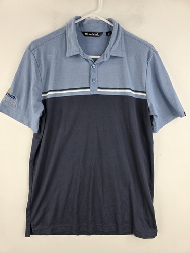 Travis Mathew Poloshirt Herren M Blau Corona Premier Performance Golf Kurzarm - Bild 2 von 10