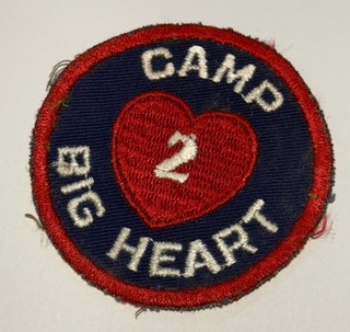 Camp Big Heart Patch Florida Boy Scout XJ9