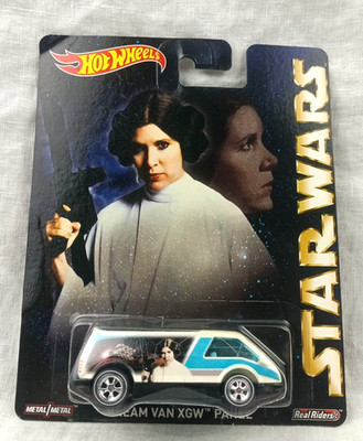 Hot Wheels  Princess Lei Star Wars DREAM VAN XGW Panel Real Riders Metal Diecast