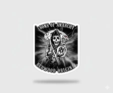 Sons Of Anarchy Decal Sticker Phone Laptop 