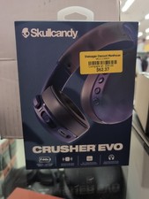 Skullcandy Crusher Evo Wireless Bluetooth Over Ear Headphones BBY Blue Grey Stor