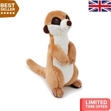 Soft 20cm Meerkat Plush Toy - Perfect for Play, Display, & Learning About Nature