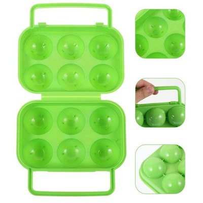  2 Pieces Transportbox Eier Aufbewahrungsbox Für Tragbarer Eierhalter
