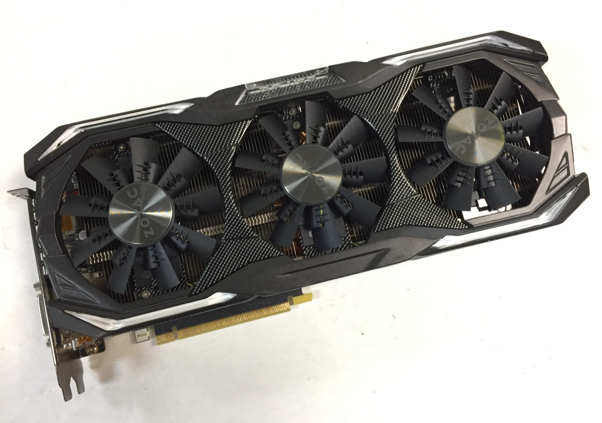 PARTS*ZOTAC GeForce GTX 1080 AMP EXTREME 8GB GDDR5X Graphic Card