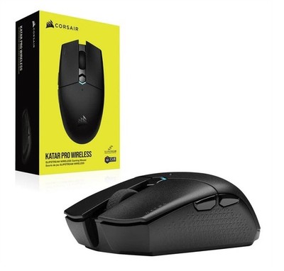 Corsair Katar Pro Wireless Gaming Maus 10000 DPI Schwarz Opti. Sensor