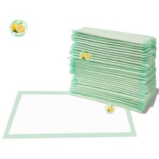 Cat Pads 16.9"" X 11.4"", Lemon Scent, 30 Ct, Pee Pads for Cats, Thickened Su...
