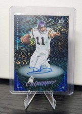 Daunte Culpepper 2025 Panini Luminance Auto Vertical Blue 4 /50 Vikings #67
