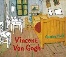Coloring Book Vincent Van Gogh Paperback Annette Roeder