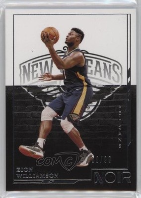 2021-22 Panini Noir Icon Edition 50/99 Zion Williamson #136 1u6