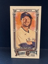 2025 Topps Allen & Ginter Mitchell & Ness Back Mini Max Scherzer