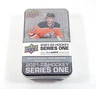 2021-22 Upper Deck Hockey Series 1 Metal Tin Box Sealed (9 Packs) Bonus OPC Pack
