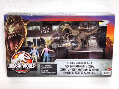 Jurassic World Legacy Collection Kitchen Encounter Target Exclusive *Box Damage*