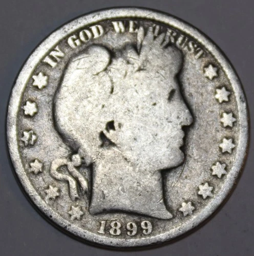 1899-P Barber Half Dollar - AG/Good - #9724D