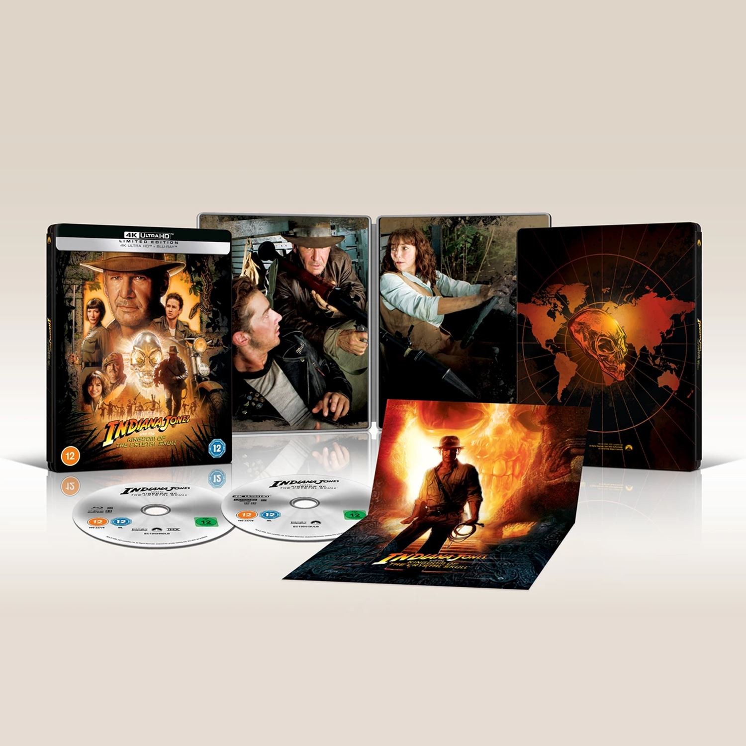 Indiana Jones and the Kingdom of the Crystal Skull Steelbook [12] 4K UHD