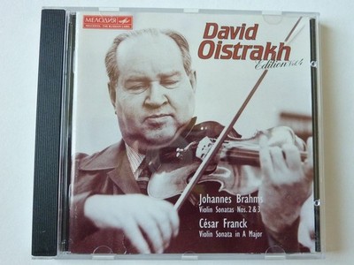 David Oistrach Edition Vol. 4: Brahms Violinsonaten Nr. 2 & 3, Franck Violinson.