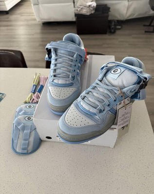 BAD BUNNY X FORUM BUCKLE LOW 'BLUE TINT' SIZE 8