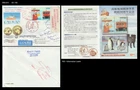 Antarctica,Antarctic,Penguin,Bird,Ship,Japan 2007 FDC,Cover to New Zealand