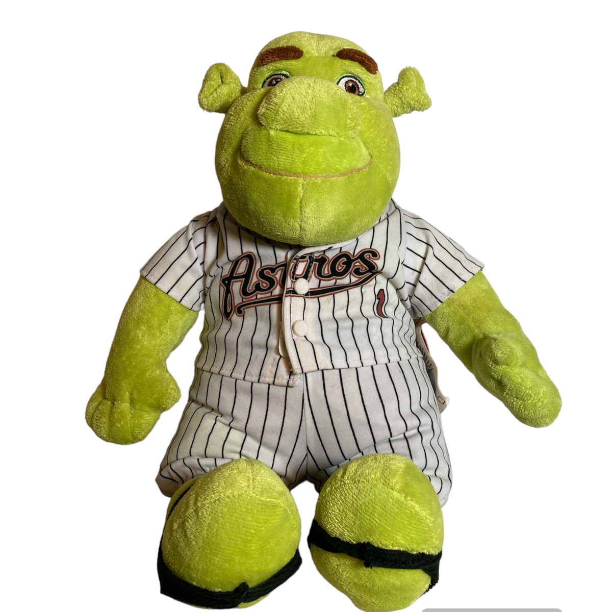 Build A Bear Dreamworks Shrek Plushie with Genuine Astros