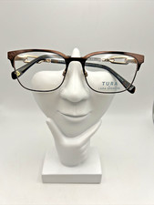 Tura by Lara Spencer LS109 Designer Eyeglasses Frames Brown 54-17-140 Glasses