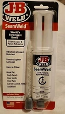J-B Weld SeamWeld Ext/Int SEAM Sealer Joints Panels Jambs Adhesive , 25 ml White