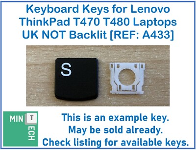 Tastatur Ersatz Tasten für Lenovo ThinkPad T470 T480 Laptops UK NICHT Hintergrundbeleuchtung