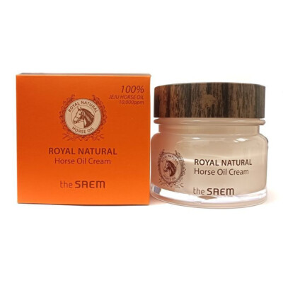 [the SAEM] Royal Natural Horse Oil Cream 80ml, Korean Cosmetics, KBeauty, Probe