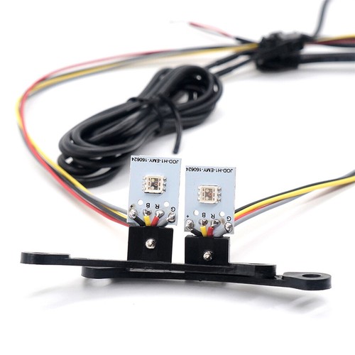 Par RGB LED Ojos del Diablo Bluetooth Control Ojo de Demonio para Proyector de Faros de Automóvil - Imagen 2 de 7