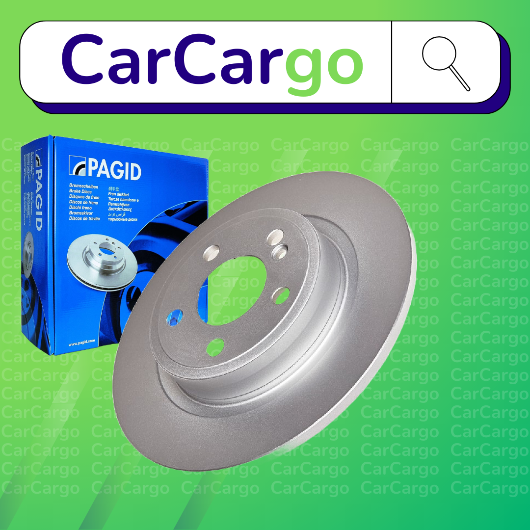 Pagid Solid Rear Brake Discs Pair Mercedes GLA-Class GLA 180 2015-2019 295 mm