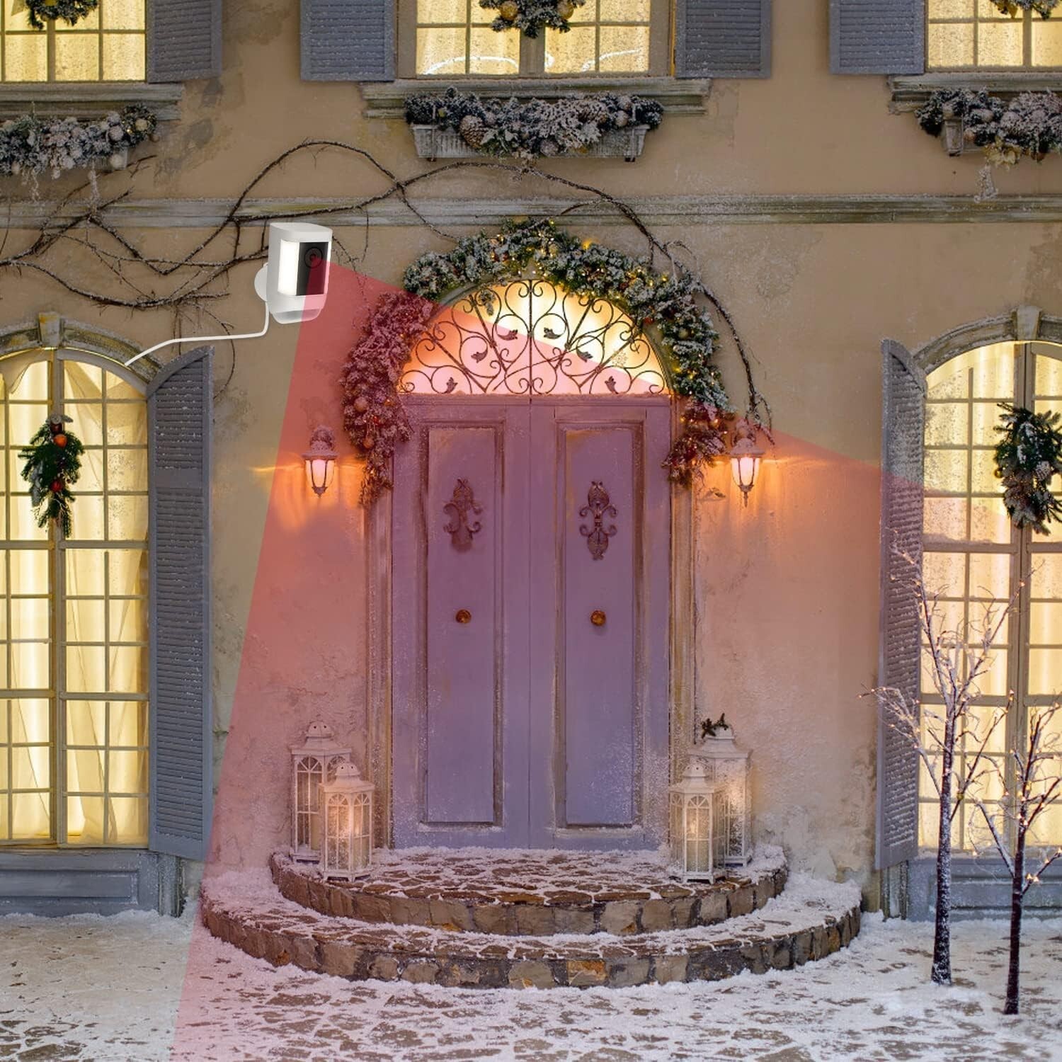 Ring Spotlight Cam Plus/Pro Power Adapter (Battery), W/ 25Ft Cable