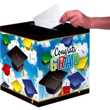 Graduation Celebration Card Collection Box Graduation Party Supplies
