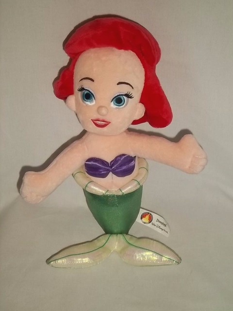 The Little Mermaid Plush Ariel Stuffed Rag Doll Large 21