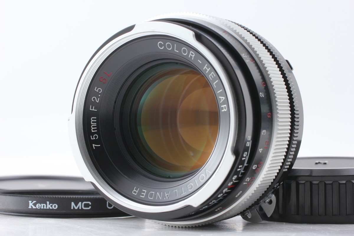 MINT] Voigtlander COLOR HELLIAR 75mm f2.5 SL Lens for Nikon